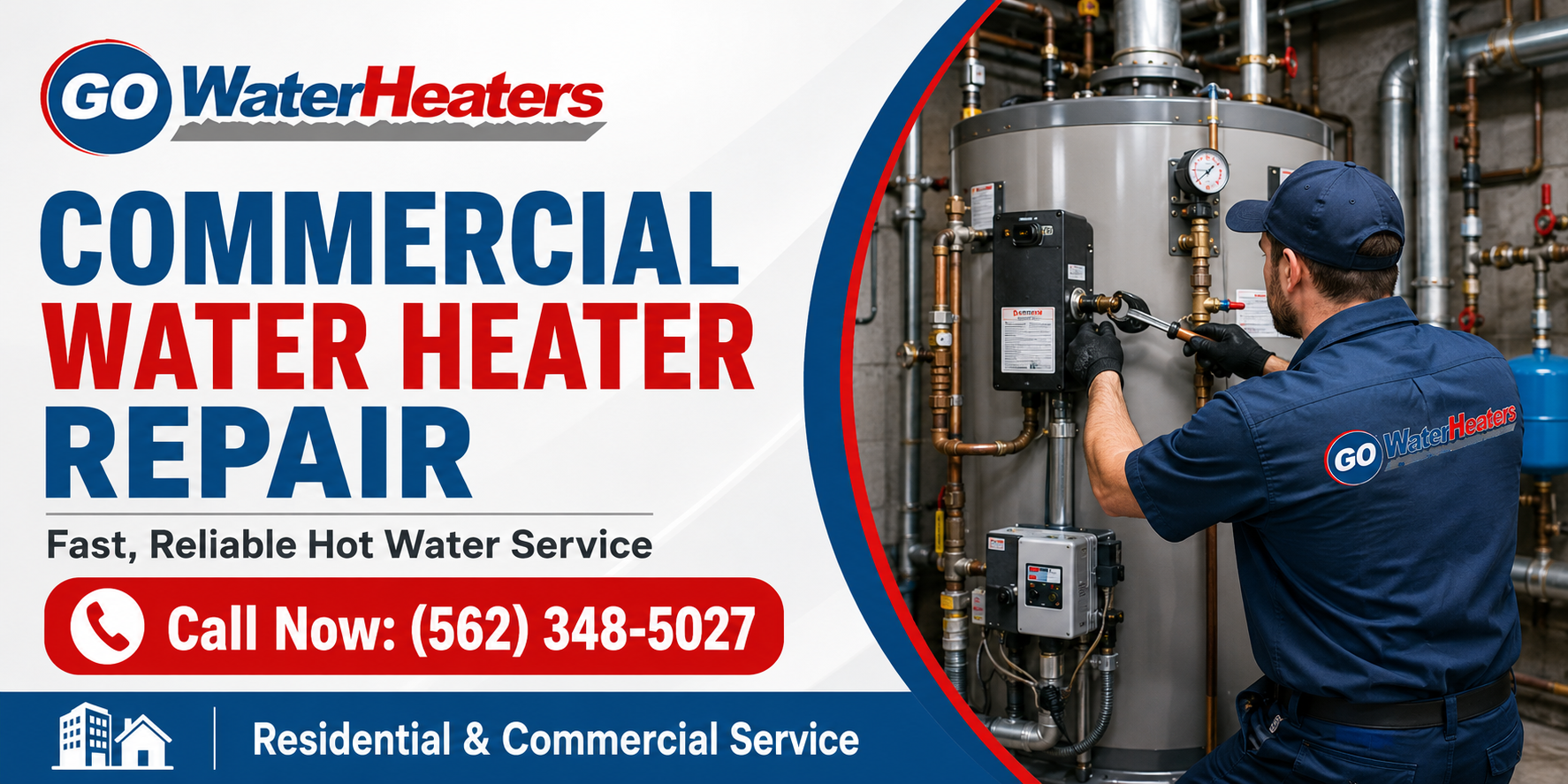 Commercial Water Heater Repair in Bell Gardens CA by Go Water Heaters